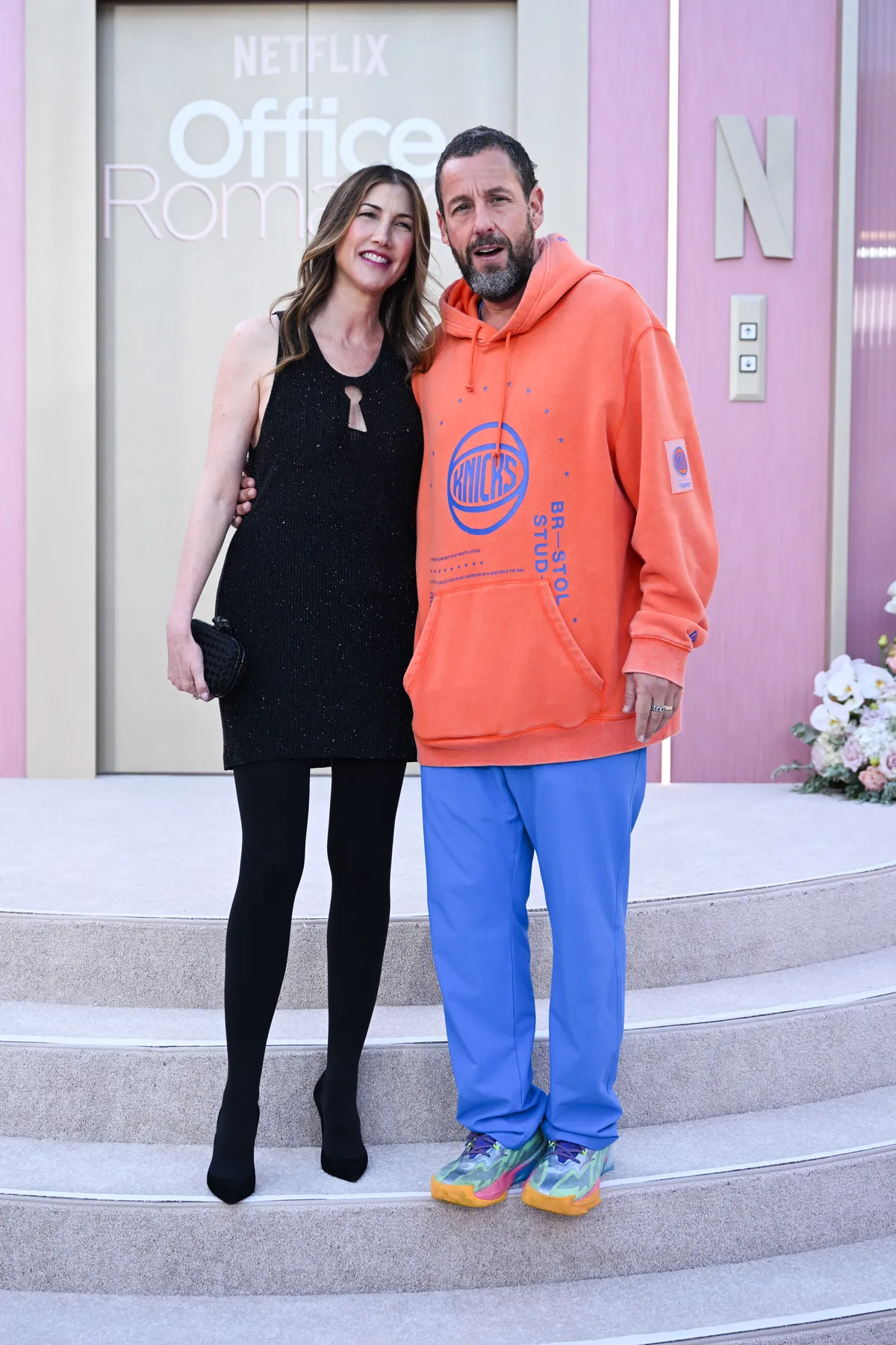 Jackie Sandler és Adam Sandler az Office Romance premierjén