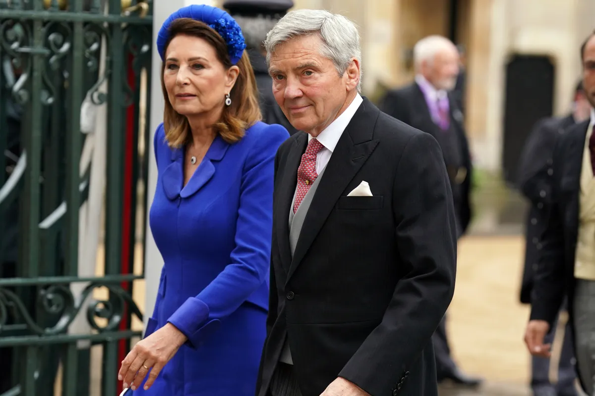 Michael Middleton and Carole Middleton - Katalin szülei