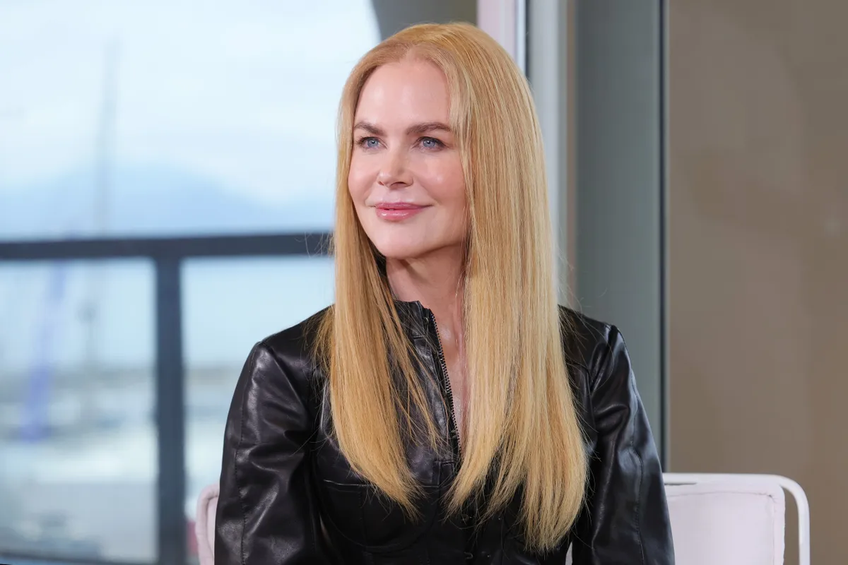 CANNES, FRANCE - MAY 18: Nicole Kidman attends Kering Women in Motion Talk during the 78th annual Cannes Film Festival at Majestic Hotel on May 18, 2025 in Cannes, France. (Photo by Vittorio Zunino Celotto/Getty Images)