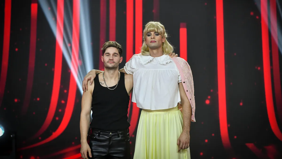 Sztárban Sztár All Stars elődöntő, eredményhirdetés előtti percek : Veréb Tomi és Freddie
