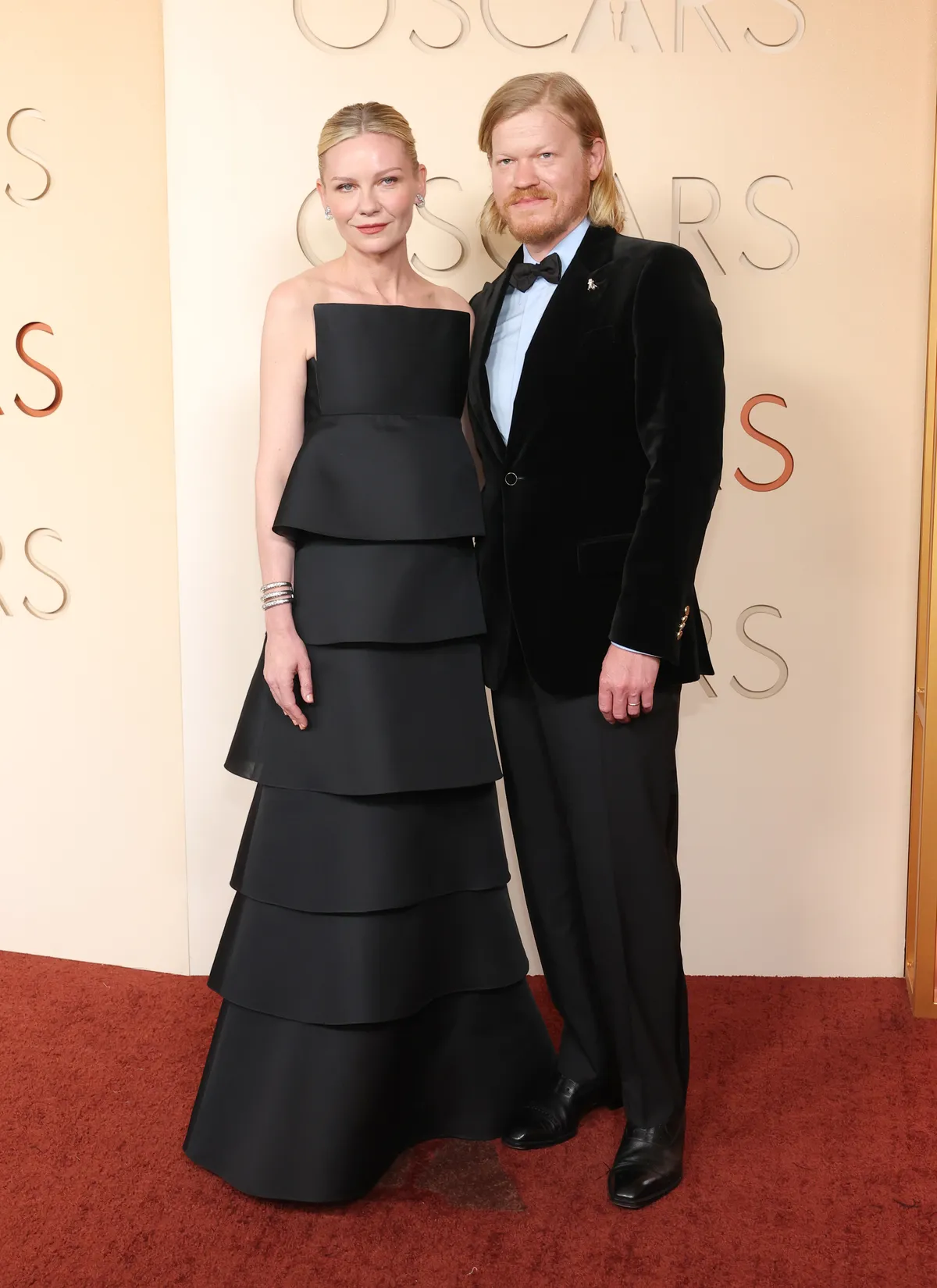 Kirsten Dunst és Jesse Plemons a 2026-os Oscar-gála alatt