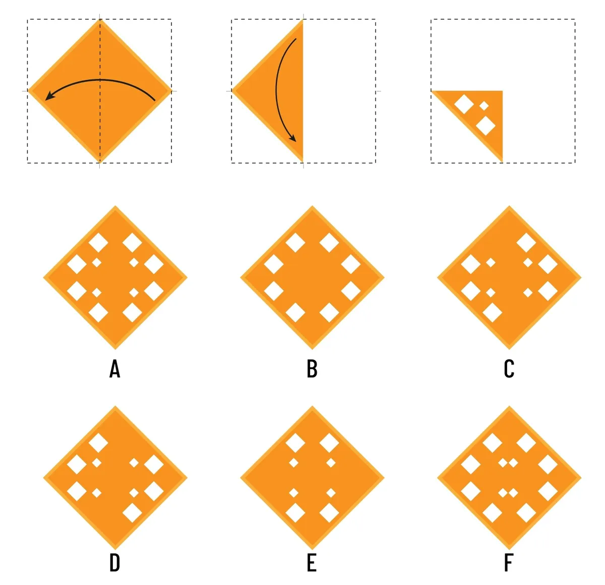 Origamis logikai teszt
