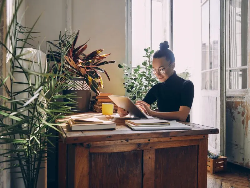 home office nyáron