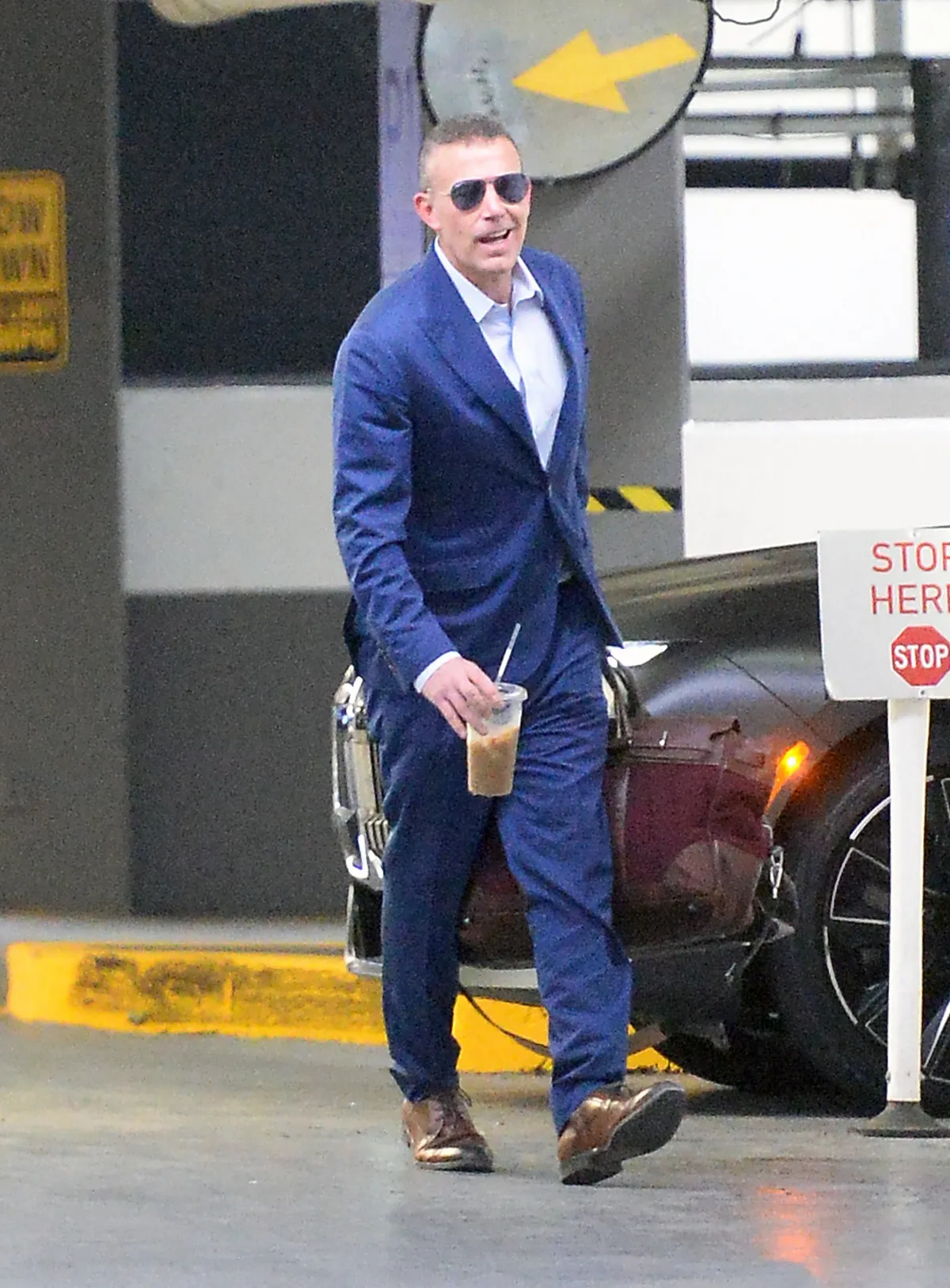 Ben Affleck jó hangulatban sétált Los Angelesben