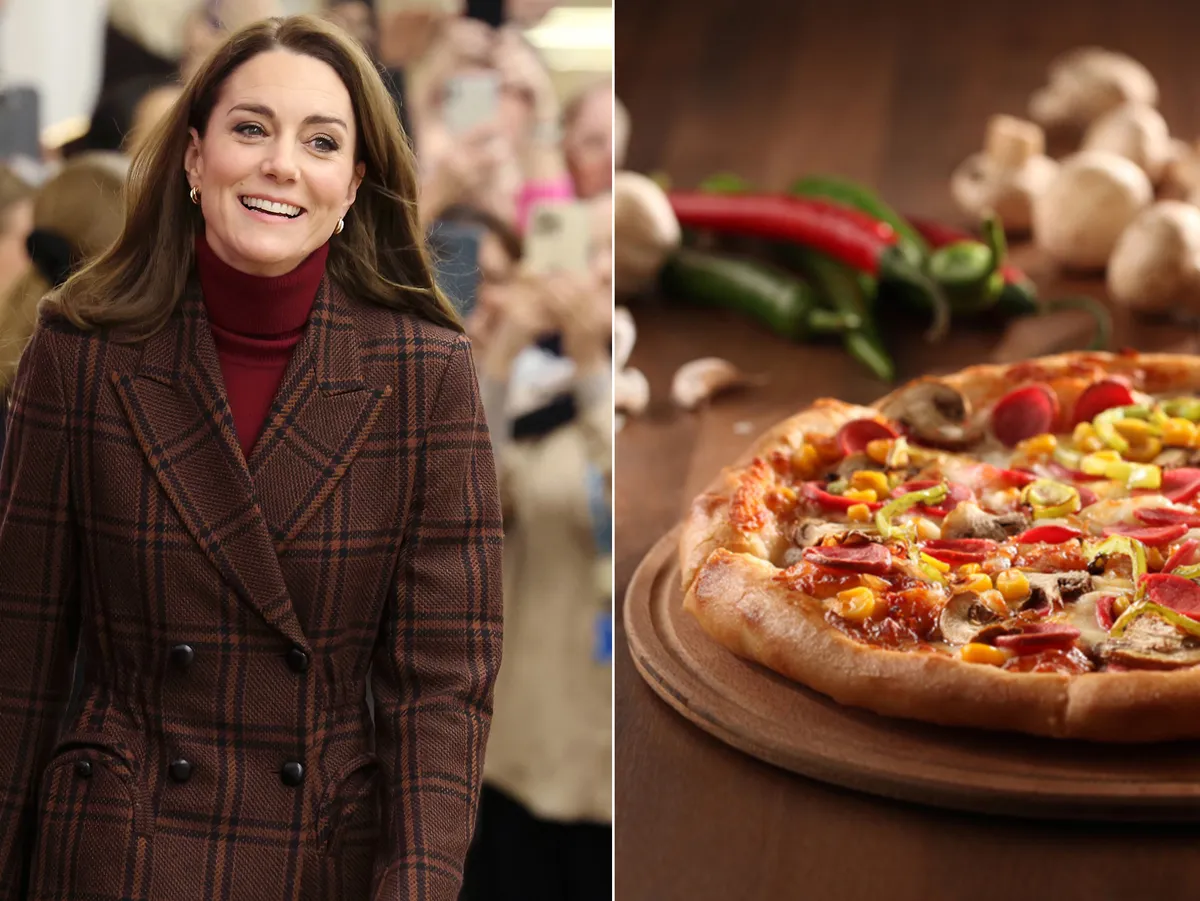 Katalin hercegné kedvenc étele a baconos pizza