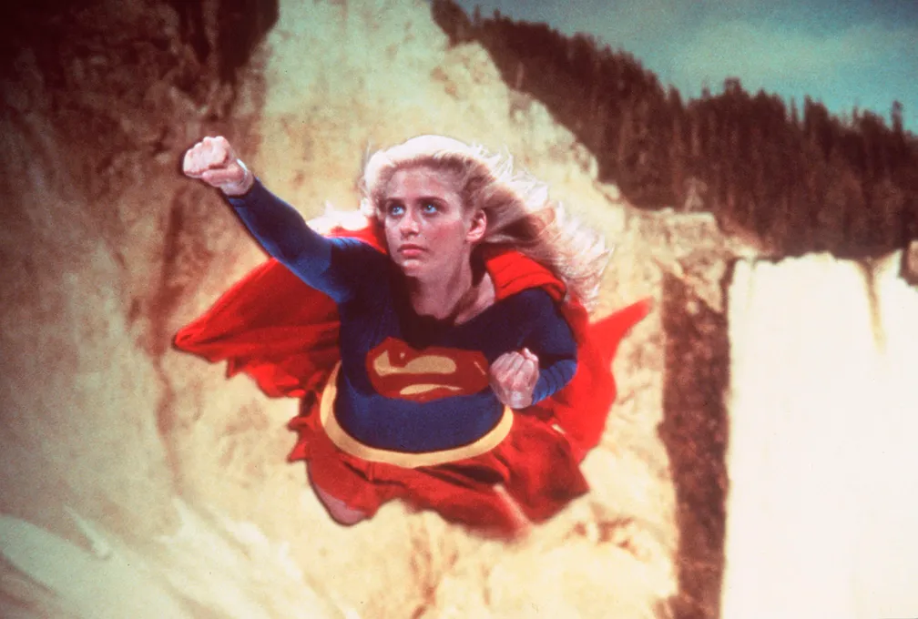Helen Slater az 1984-ben készült Supergirlben.