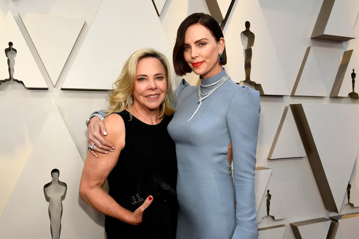 Charlize Theron és édesanyja, Gerda Maritz.