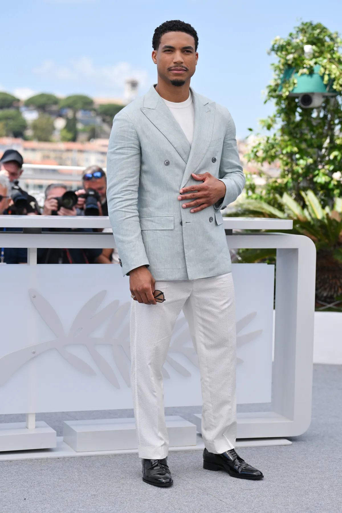 CANNES, FRANCE - MAY 14: Greg Tarzan Davis attends the "Mission Impossible - The Final Reckoning" photocall at the 78th annual Cannes Film Festival at Palais des Festivals on May 14, 2025 in Cannes, France. (Photo by Dominique Charriau/WireImage)