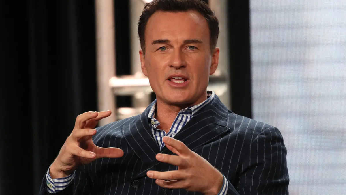PASADENA, CALIFORNIA - JANUARY 12: Julian McMahon of "FBI: The Most Wanted" speaks during the CBS segment of the 2020 Winter TCA Press Tour at The Langham Huntington, Pasadena on January 12, 2020 in Pasadena, California. David Livingston/Getty Images/AFP (Photo by David Livingston / GETTY IMAGES NORTH AMERICA / Getty Images via AFP)