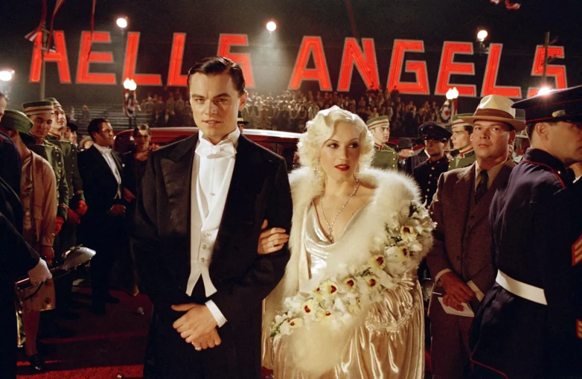 Aviator
The Aviator
2004
Real  Martin Scorsese
Gwen Stefani
Leonardo DiCaprio.
Collection Christophel / RnB © Warner Bros Pctures / Miramax (Photo by Warner Bros Pctures / Miramax / Collection ChristopheL via AFP)