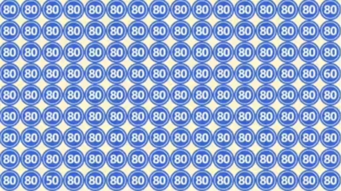 IQ-teszt: megtalálod a két rejtett számot?
