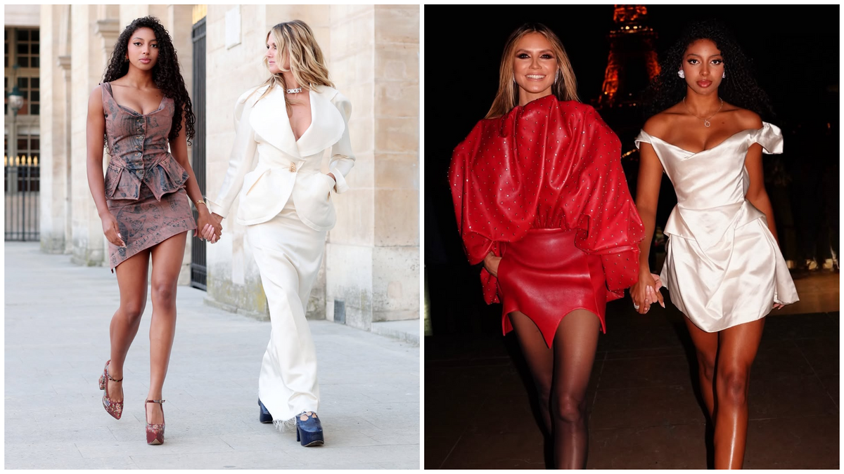 Heidi Klum lánya, Lou Sulola először vett részt rangos eseményen