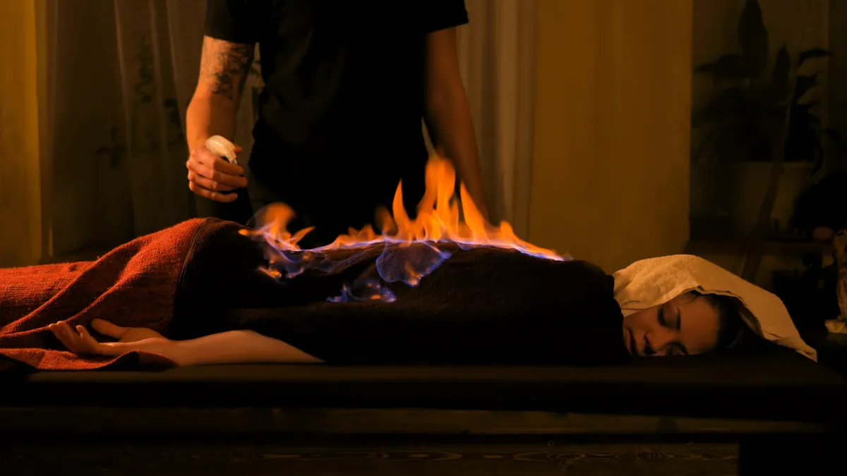 Chinese,Fire,Massage,-,Huo,Liao,Therapy.,Traditional,Chinese,Medicine,