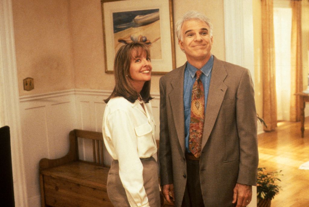 Diane Keaton és Steve Martin az Örömapa című 1991-es vígjátékban.