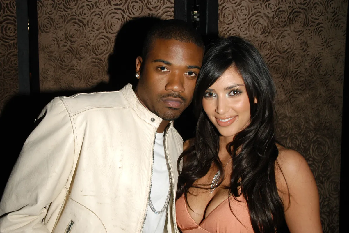 - MARCH 22: Ray J and Kim Kardashian attend Charlotte Ronson Fall/Winter 2006 Collection at Library Bar on March 22, 2006. (Photo by Stefanie Keenan/Patrick McMullan via Getty Images)