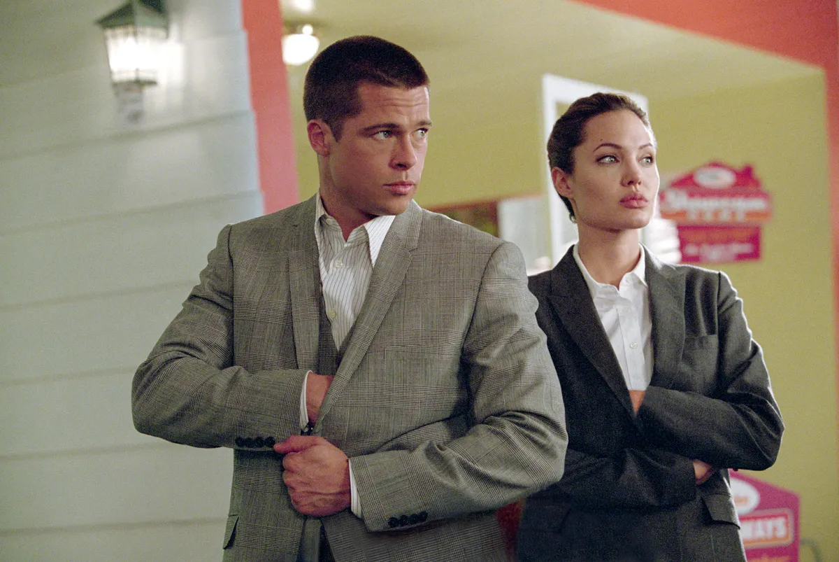 January 1, 2005 - ......  Mr And Mrs Smith, Brad Pitt, Angelina Jolie.  Film and Television.