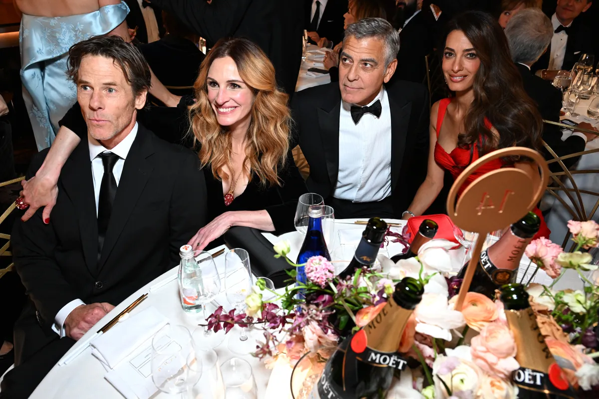 Julia Roberts és George Clooney a Golden Globe-gálán