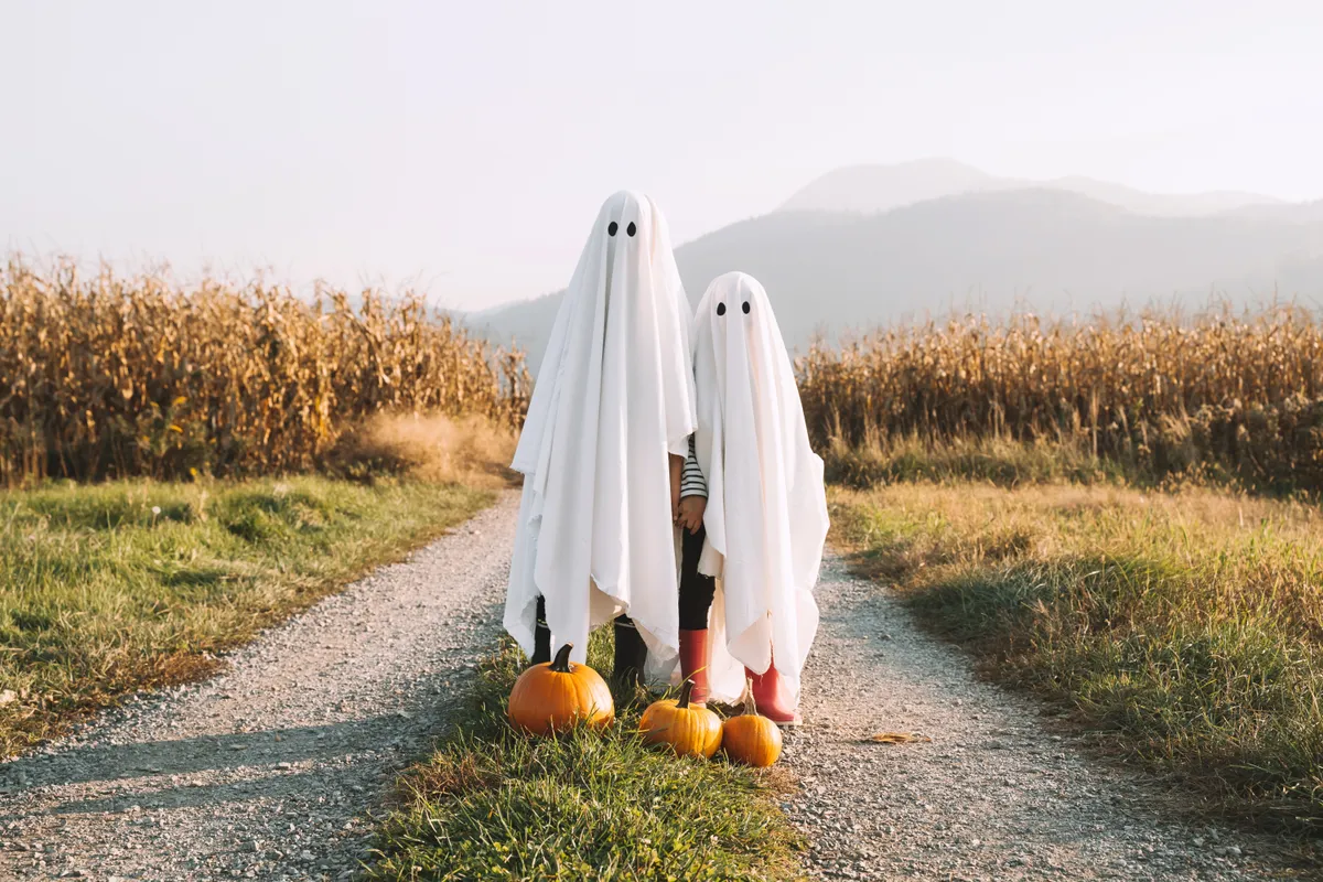 Szellem jelmez halloweenra