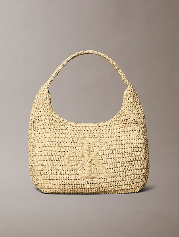 Raffia táska Calvin Klein kollekcióból