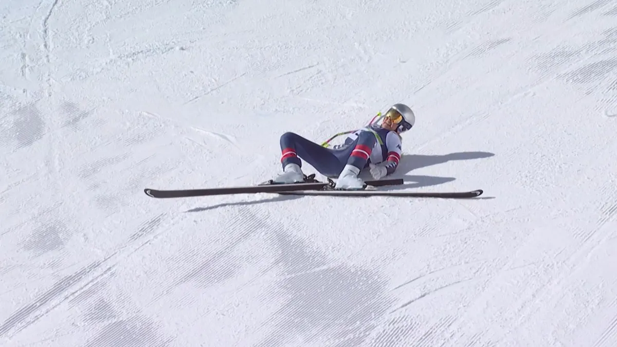Lindsey Vonn a téli olimpián szenvedett súlyos balesetet