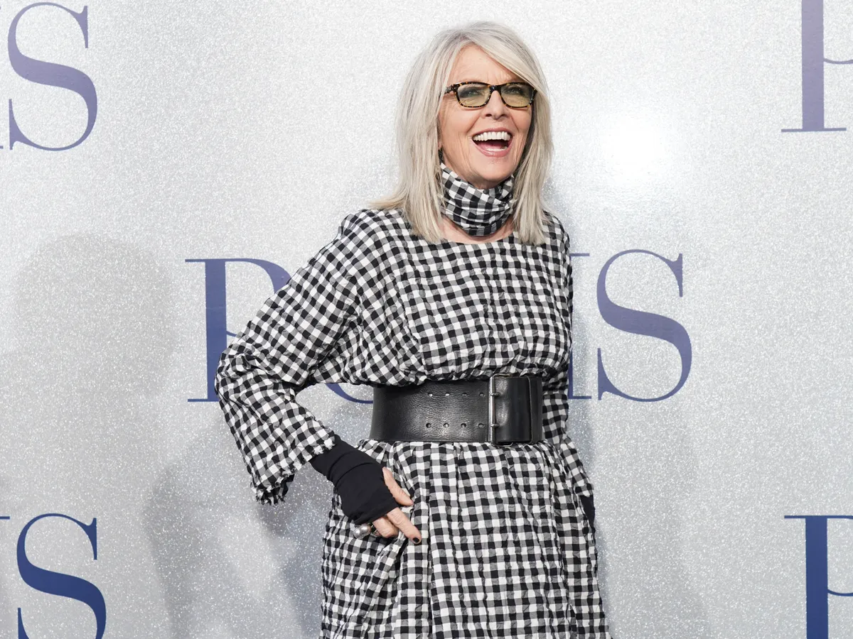 Diane Keaton összesett az otthonában
