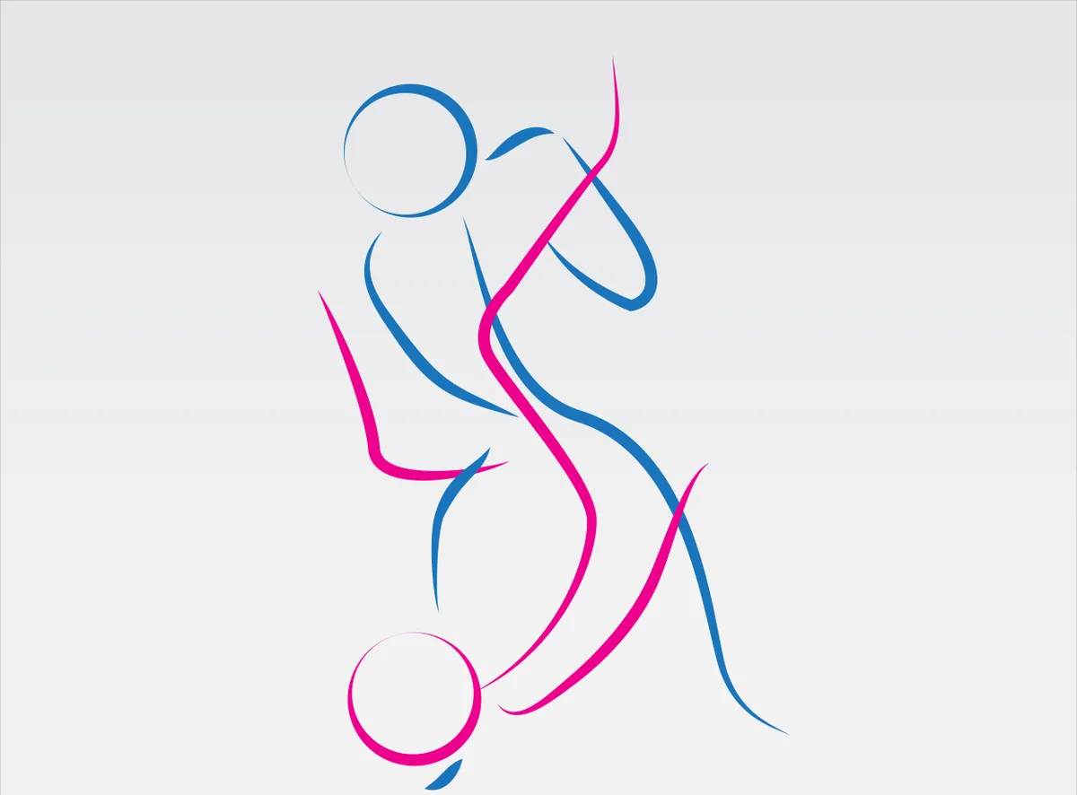 Sex poses vector icon. Line icon