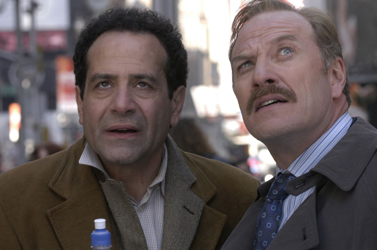 A Monk – A flúgos nyomozó sztárjai: Tony Shalhoub és Ted Levine a 2004-es 3. évadban.