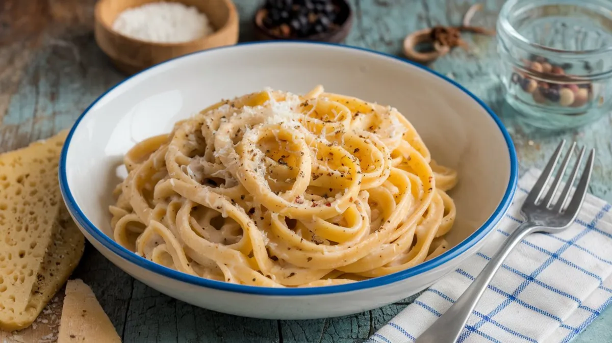 cacio e pepe – szakítós pasta