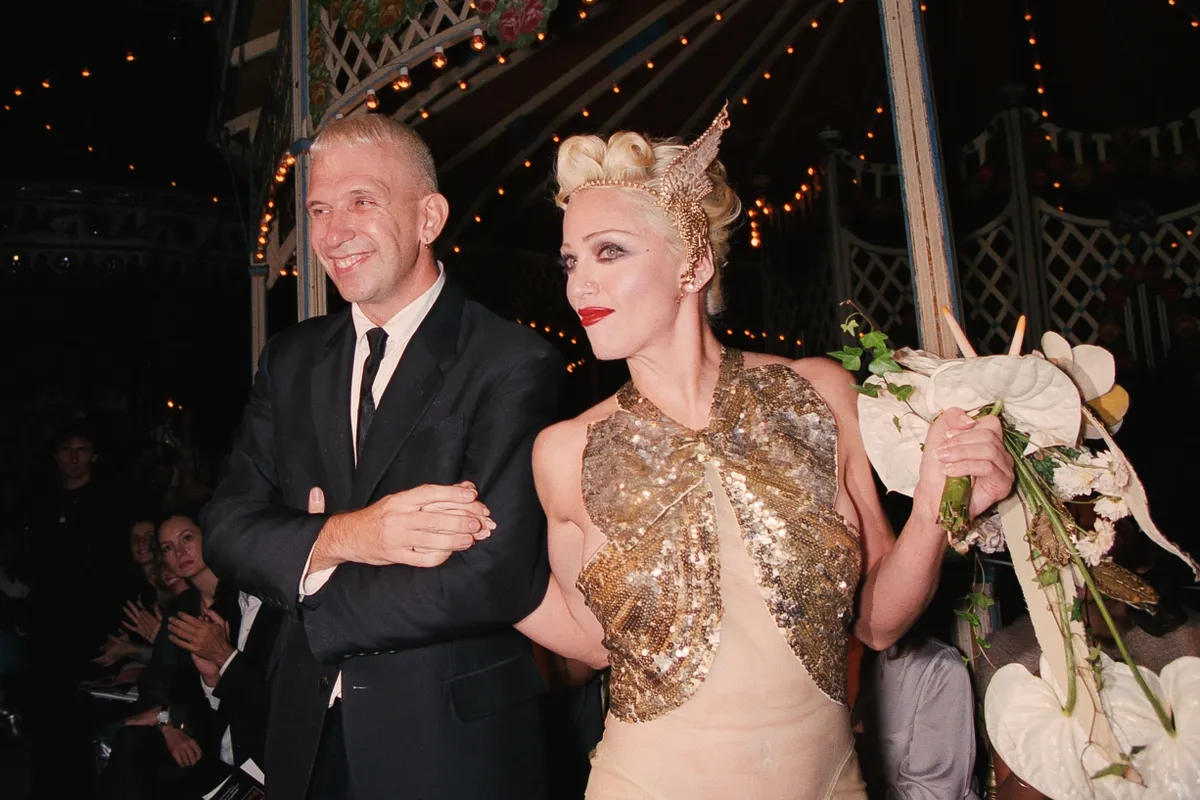 Jean Paul Gaultier legismertebb együttműködése Madonnával volt.