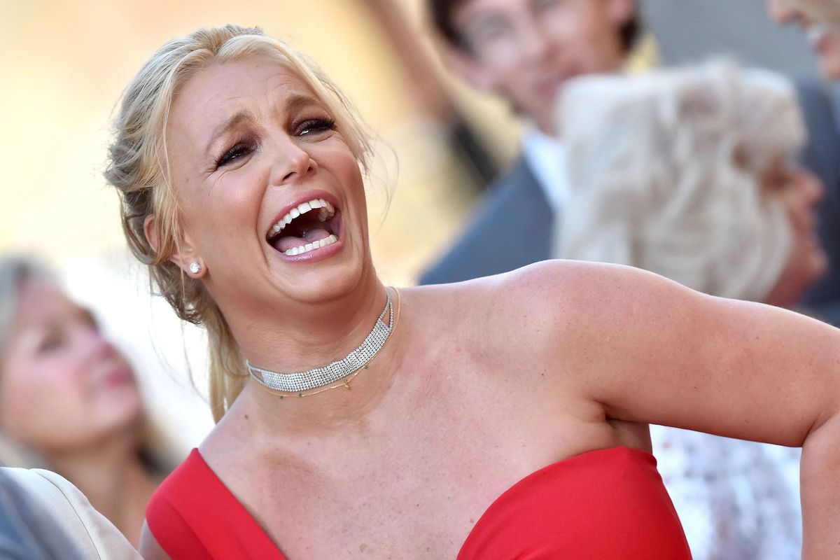 HOLLYWOOD, CALIFORNIA - JULY 22: Britney Spears attends Sony Pictures' "Once Upon a Time ... in Hollywood" Los Angeles Premiere on July 22, 2019 in Hollywood, California. (Photo by Axelle/Bauer-Griffin/FilmMagic)