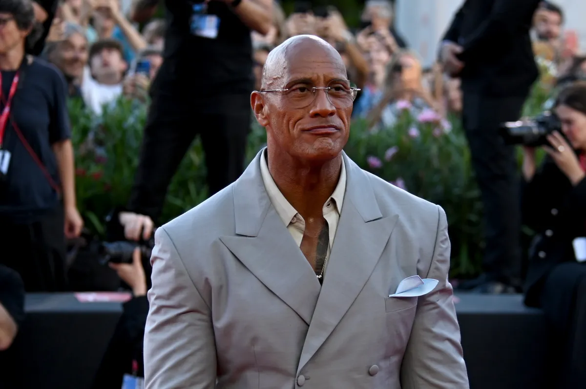 Dwayne Johnson elsírta magát a Velencei Filmfesztiválon.