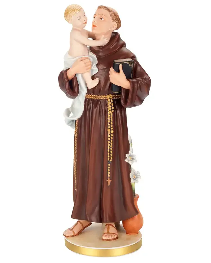 Szent Antal-figura kis Jézussal