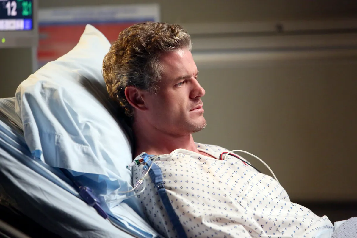Eric Dane A Grace klinikában.