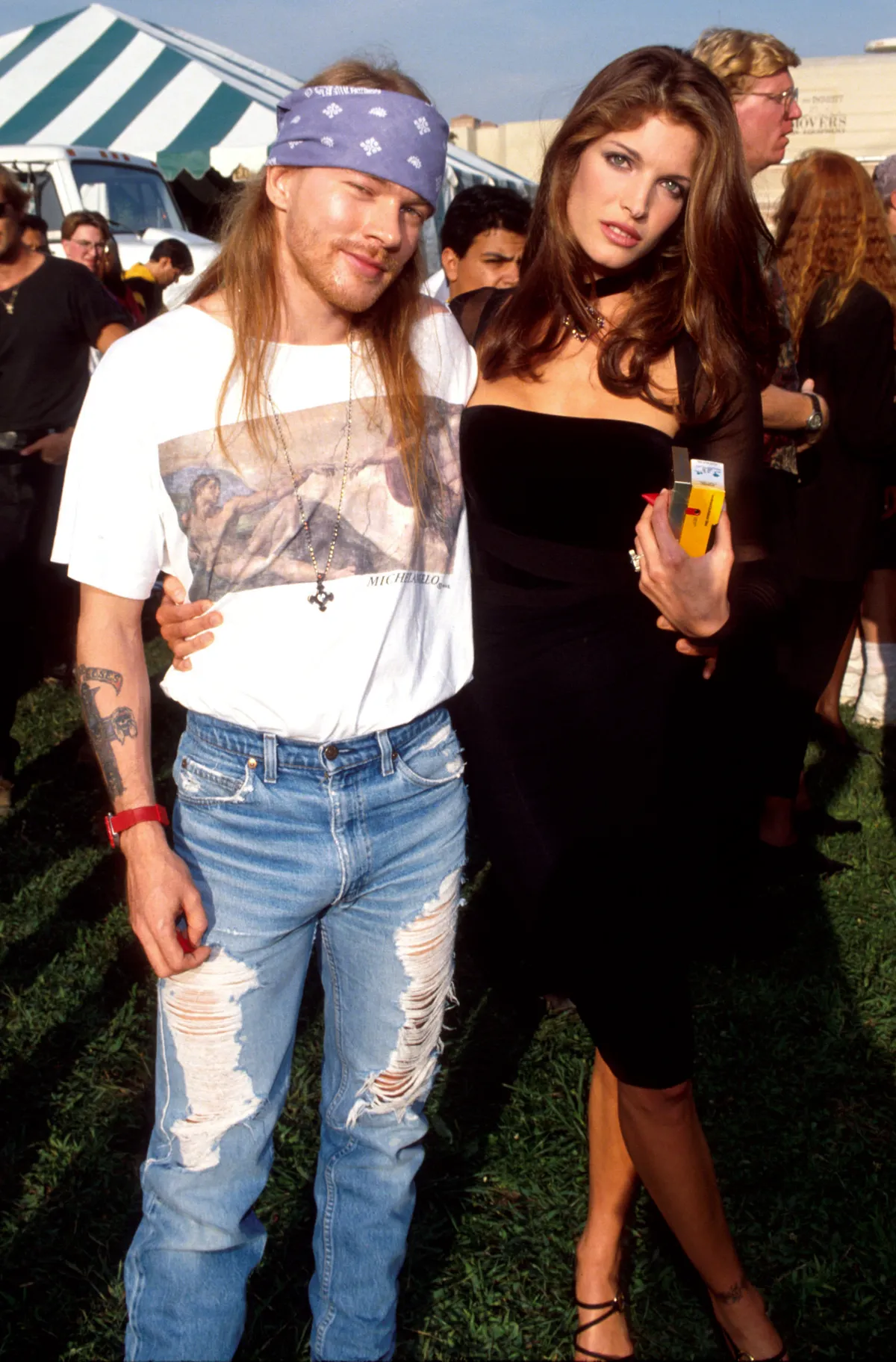 Axl Rose és Stephanie Seymour