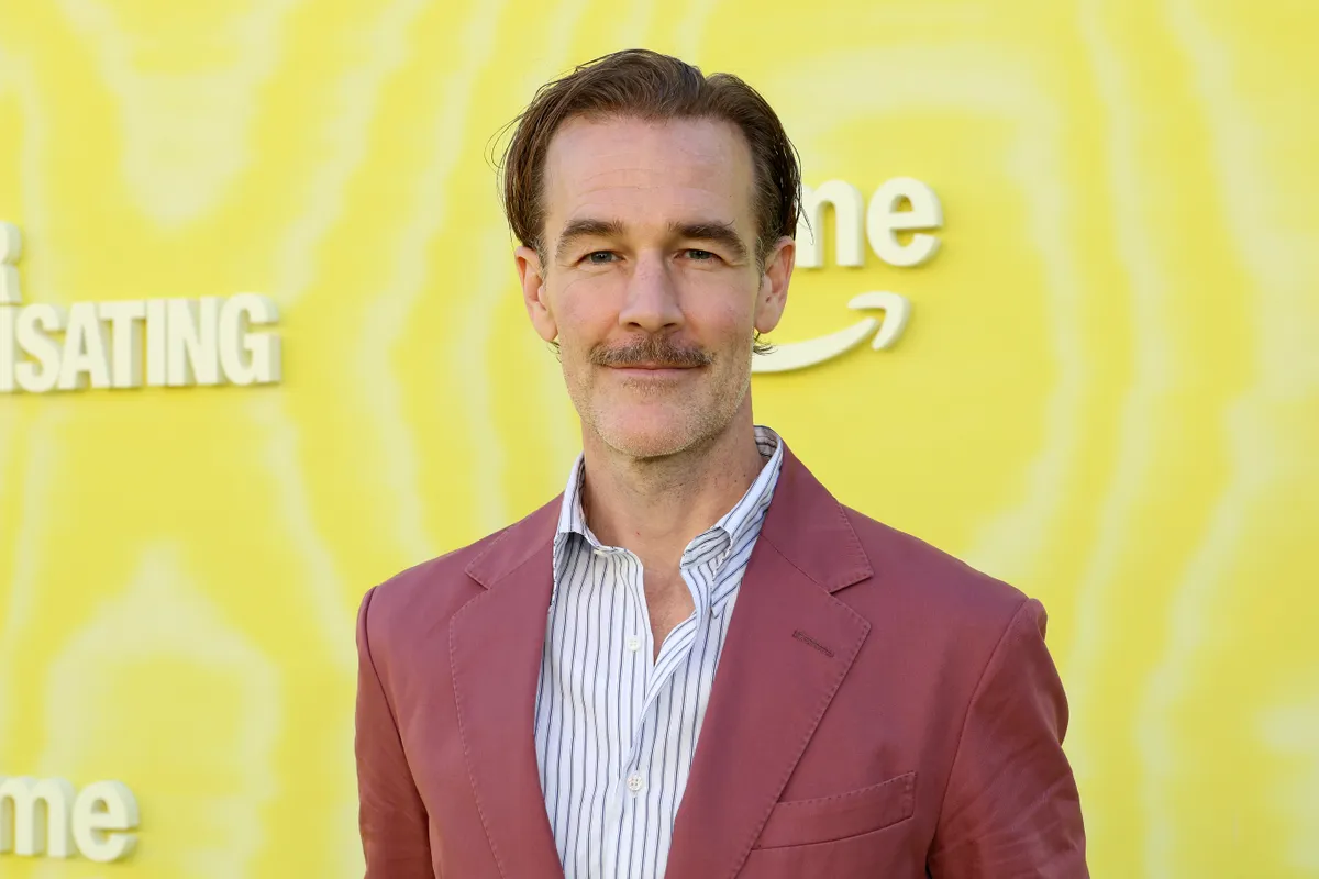 LOS ANGELES, CALIFORNIA - MAY 14: James Van Der Beek attends the Los Angeles premiere of the Prime video series "Overcompensating" at Hollywood Palladium on May 14, 2025 in Los Angeles, California. (Photo by JC Olivera/GA/The Hollywood Reporter via Getty Images)