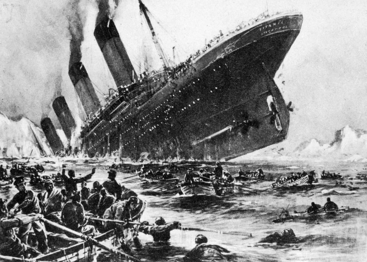 a Titanic elsüllyedése