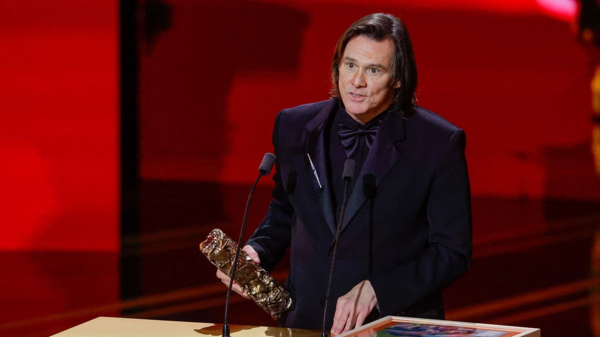 Jim Carrey (César d’honneur) lors de la 51ème cérémonie des César à l'Olympia à Paris, France, le 26 février 2025 © Borde-Jacovides/Bestimage 51st César ceremony at the Olympia in Paris, France, on 26 February 2026.