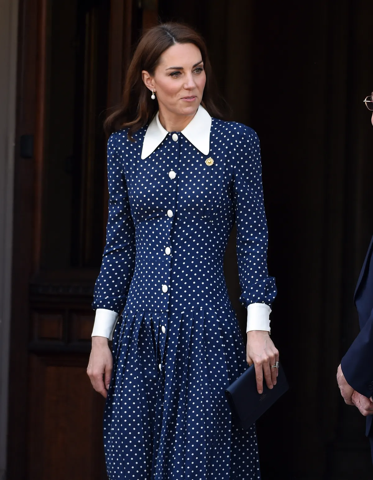 2019-ben Katalin hercegné a Bletchley Parkban.