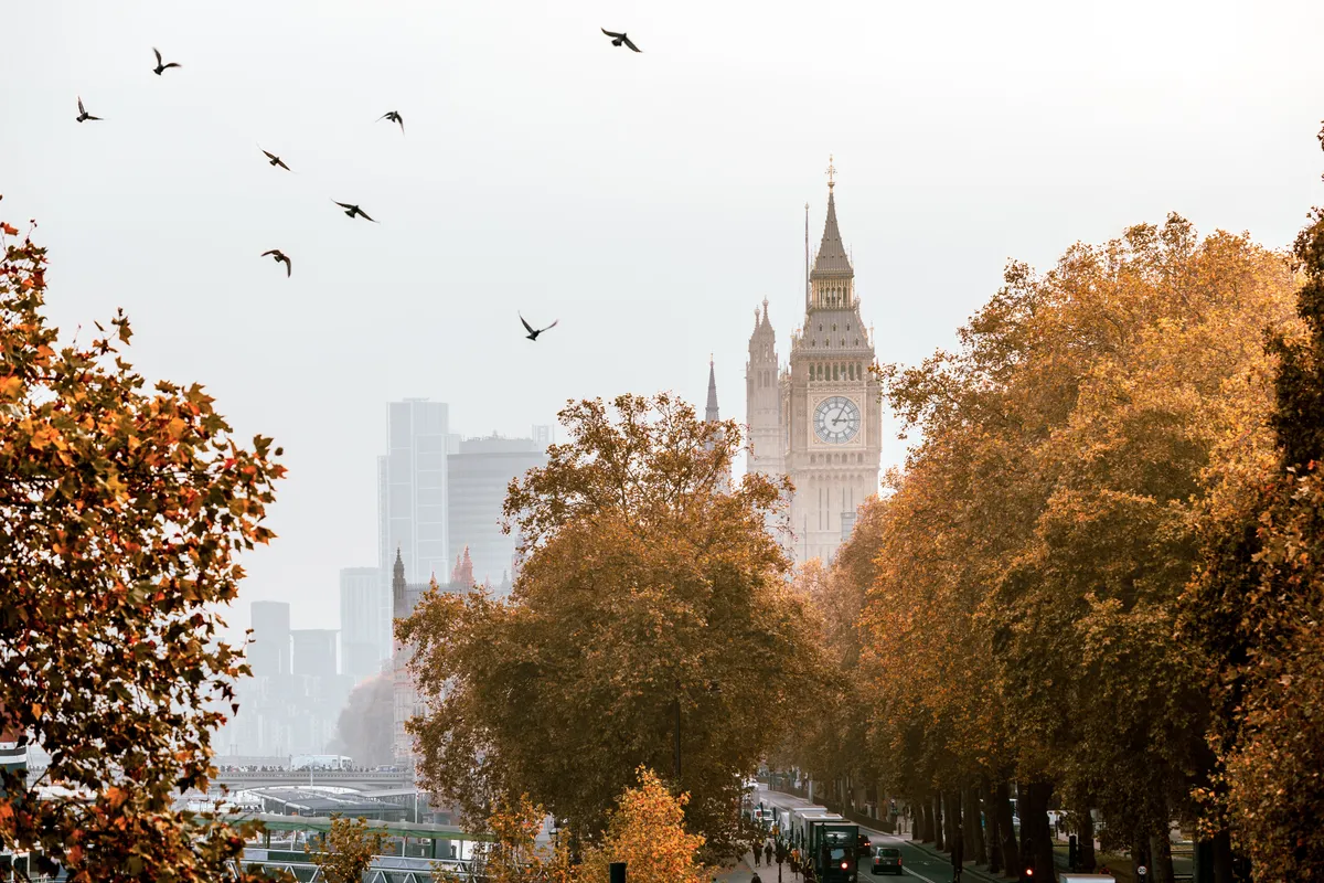 London ősszel.