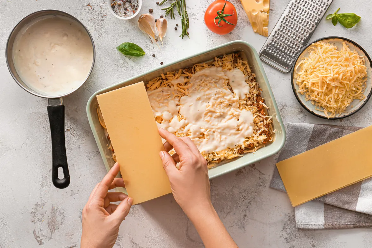 húsmentes lasagne recept