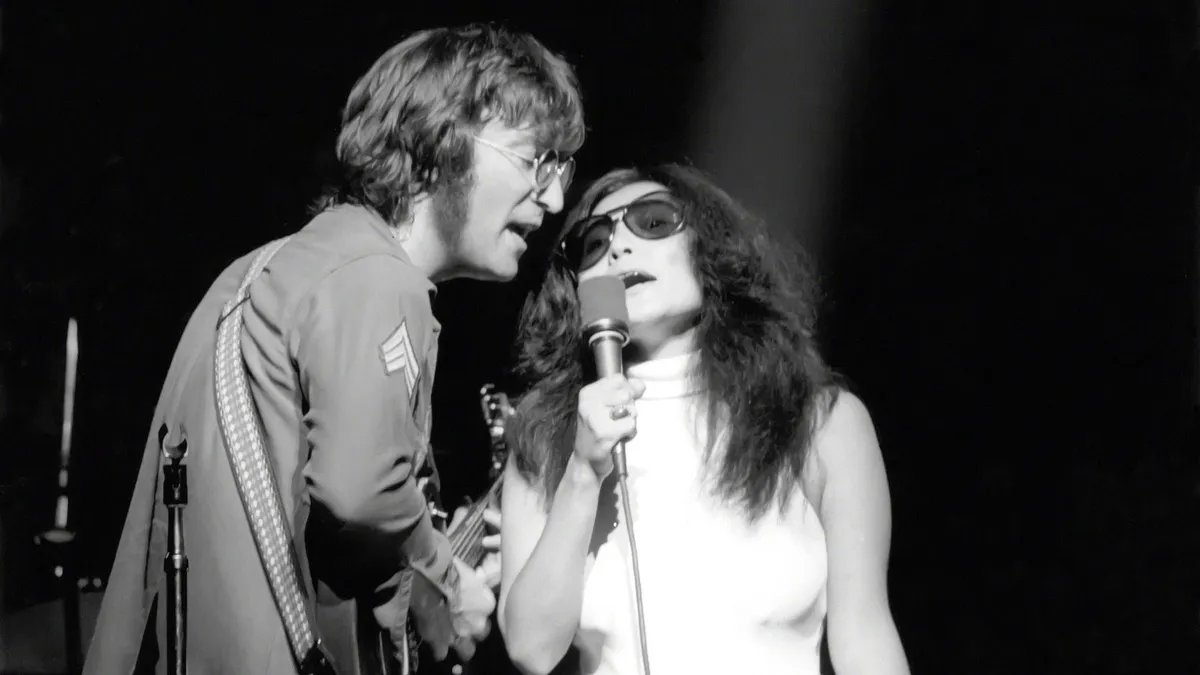 John Lennon and Yoko Ono