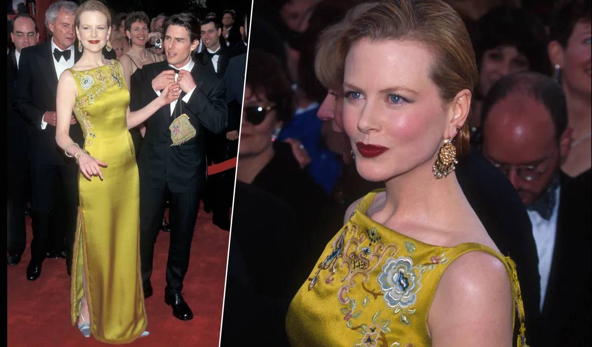 Nicole Kidman a vörös szőnyegen.