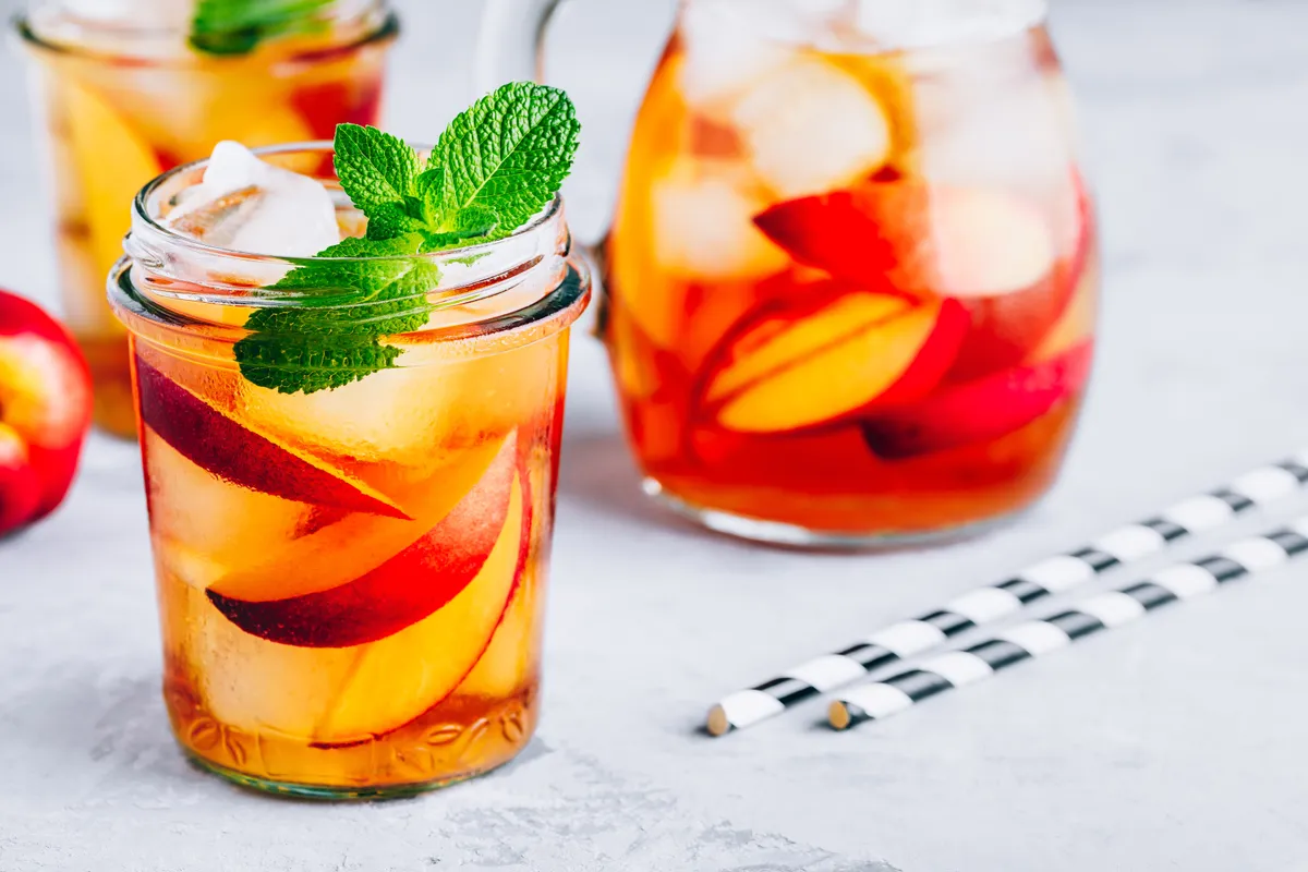 A zöldtea-sangria egészséges és nagyon finom!&nbsp;