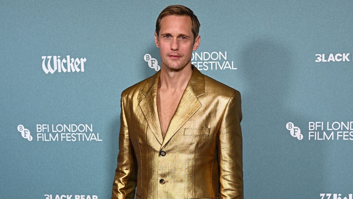 Alexander Skarsgård attending the Wicker London Film Festival screening at the BFI Southbank in London. Picture date: Thursday October 8, 2026.