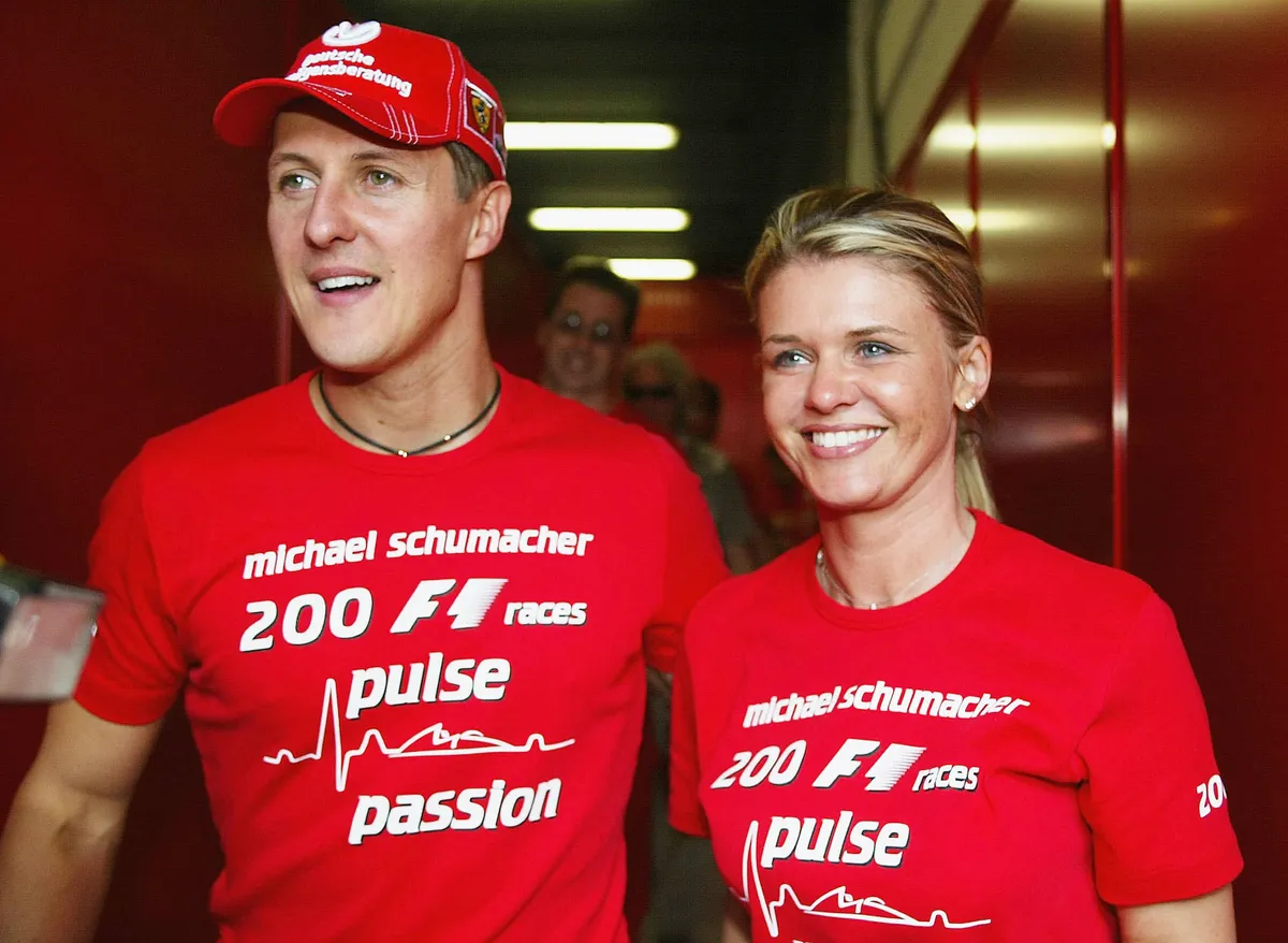 zsarolás, Michael Schumacher, baleset