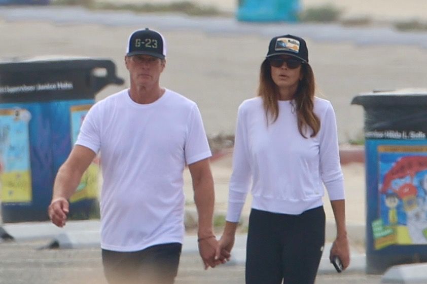 Cindy Crawford először ment ki sétálni a tengerpartra a férjével, Rande Gerberrel