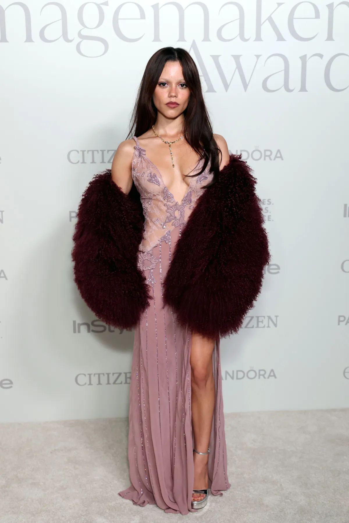 Jenna Ortega az Instyle Imagemaker Awards 2025-ös díjátadóján