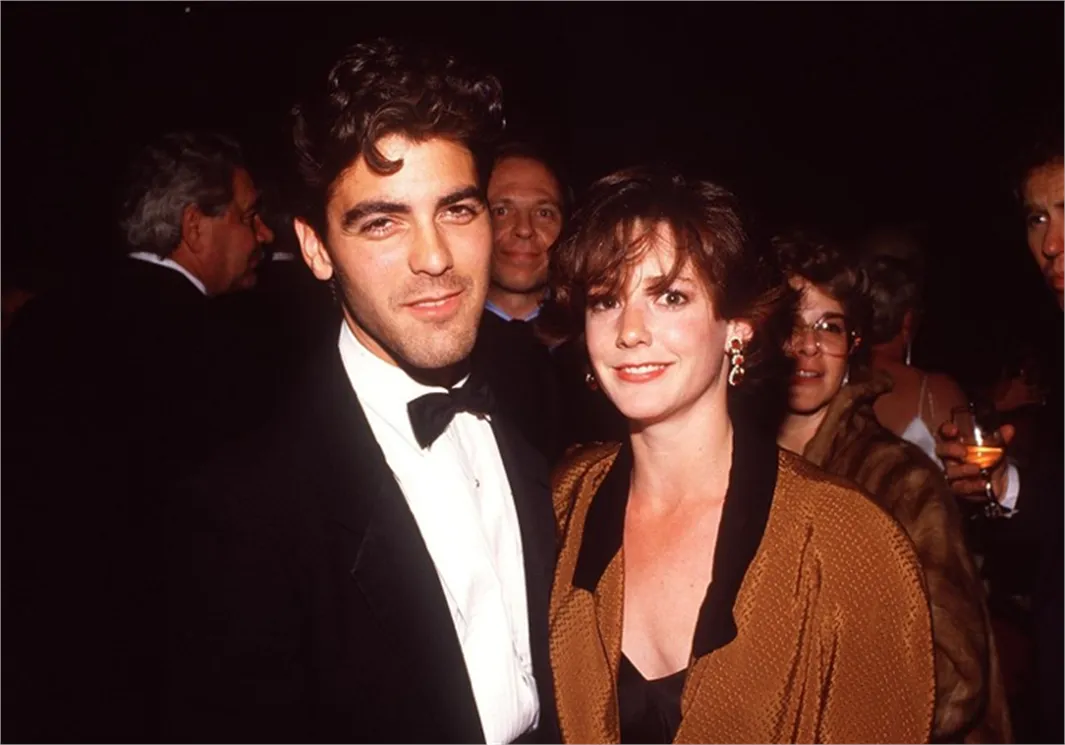 Talia Balsam és George Clooney