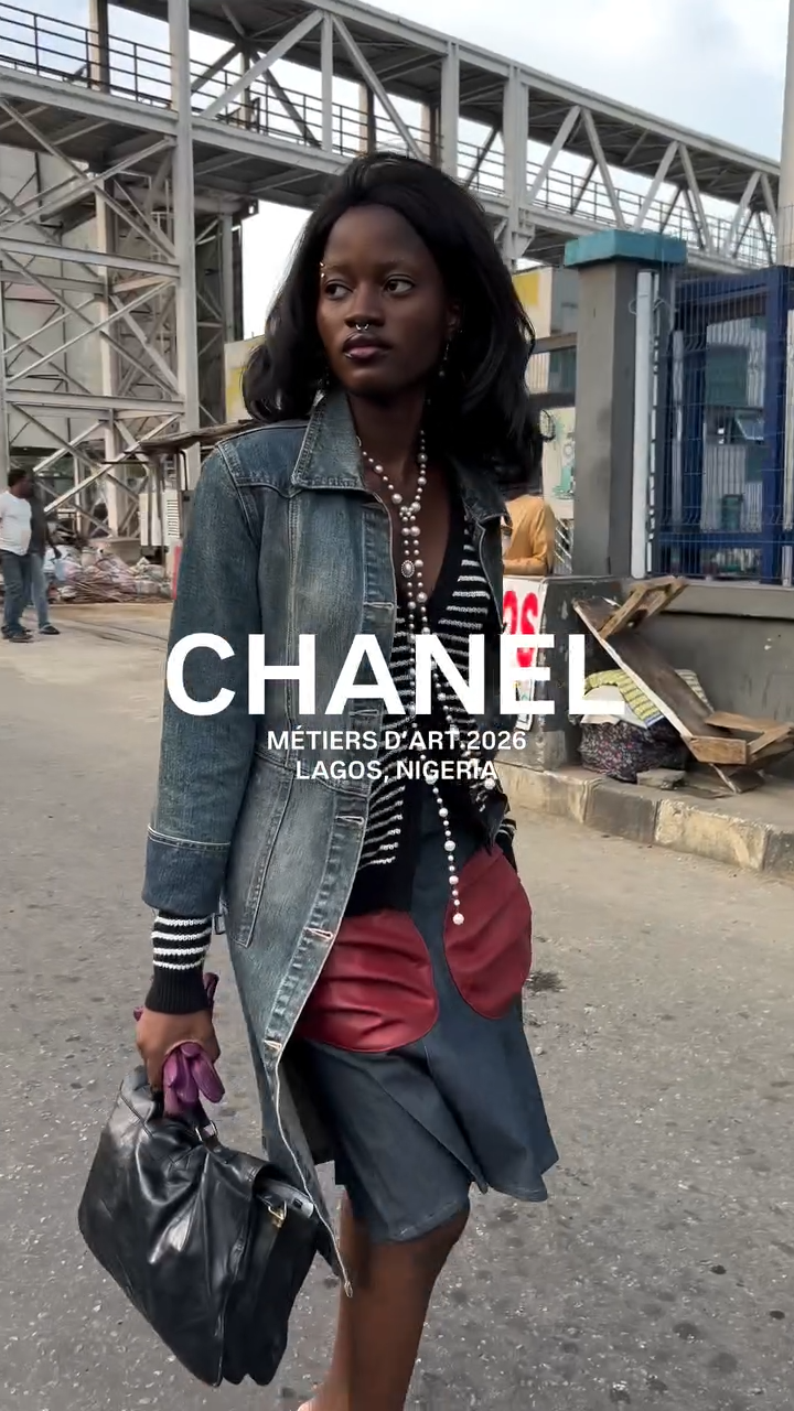Rachel Ojuromi a Chanel szettjeit alkotta újra használt ruhákból
