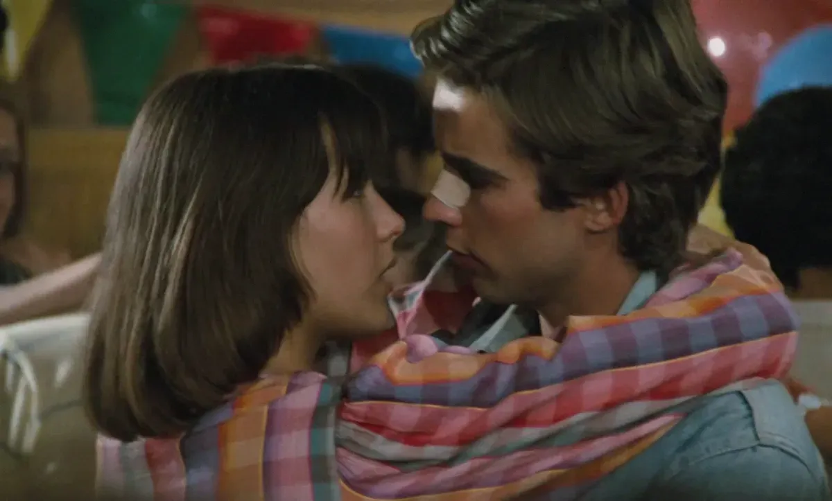 Pierre Cosso és Sophie Marceau a Házibuli 2-ben.